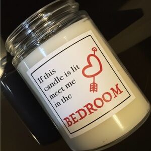 White Candle with different quotes…